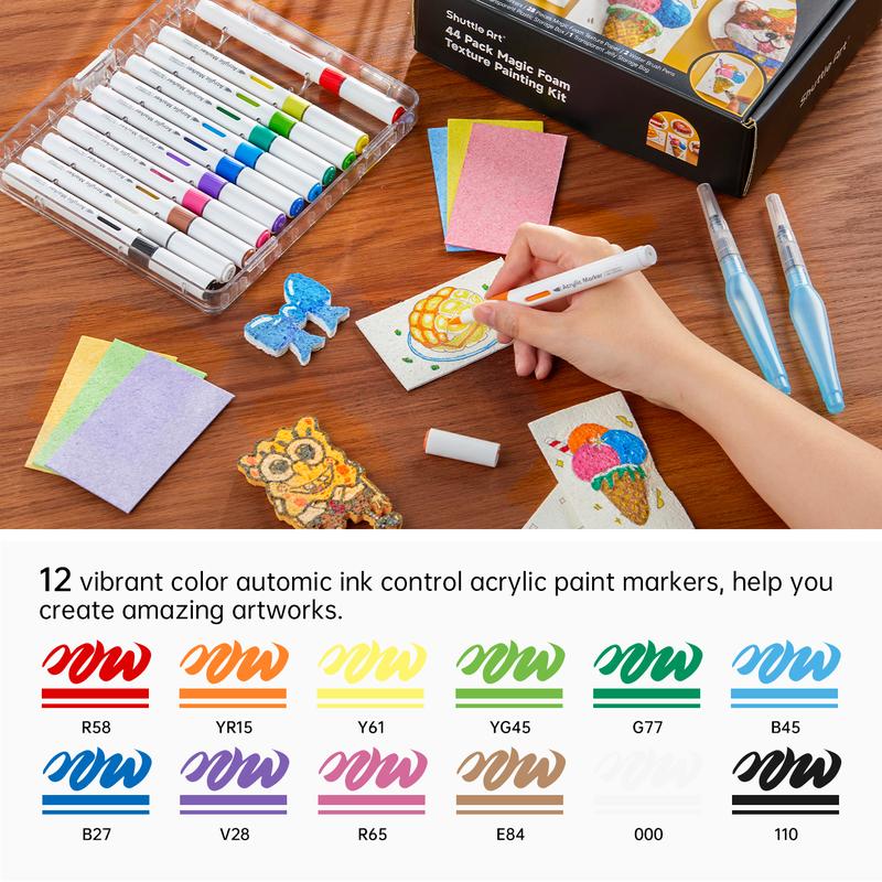 Magic Foam Texture Painting Kit