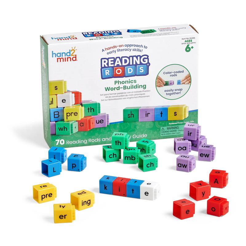 Hand2mind Reading Rods Phonics Word-Building