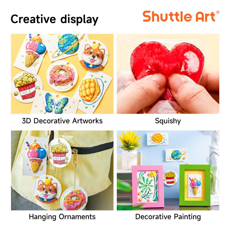 Magic Foam Texture Painting Kit